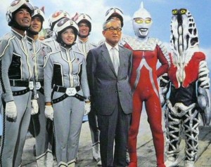 El director Eiji fue el co-creador del popular personaje "Ultraman"